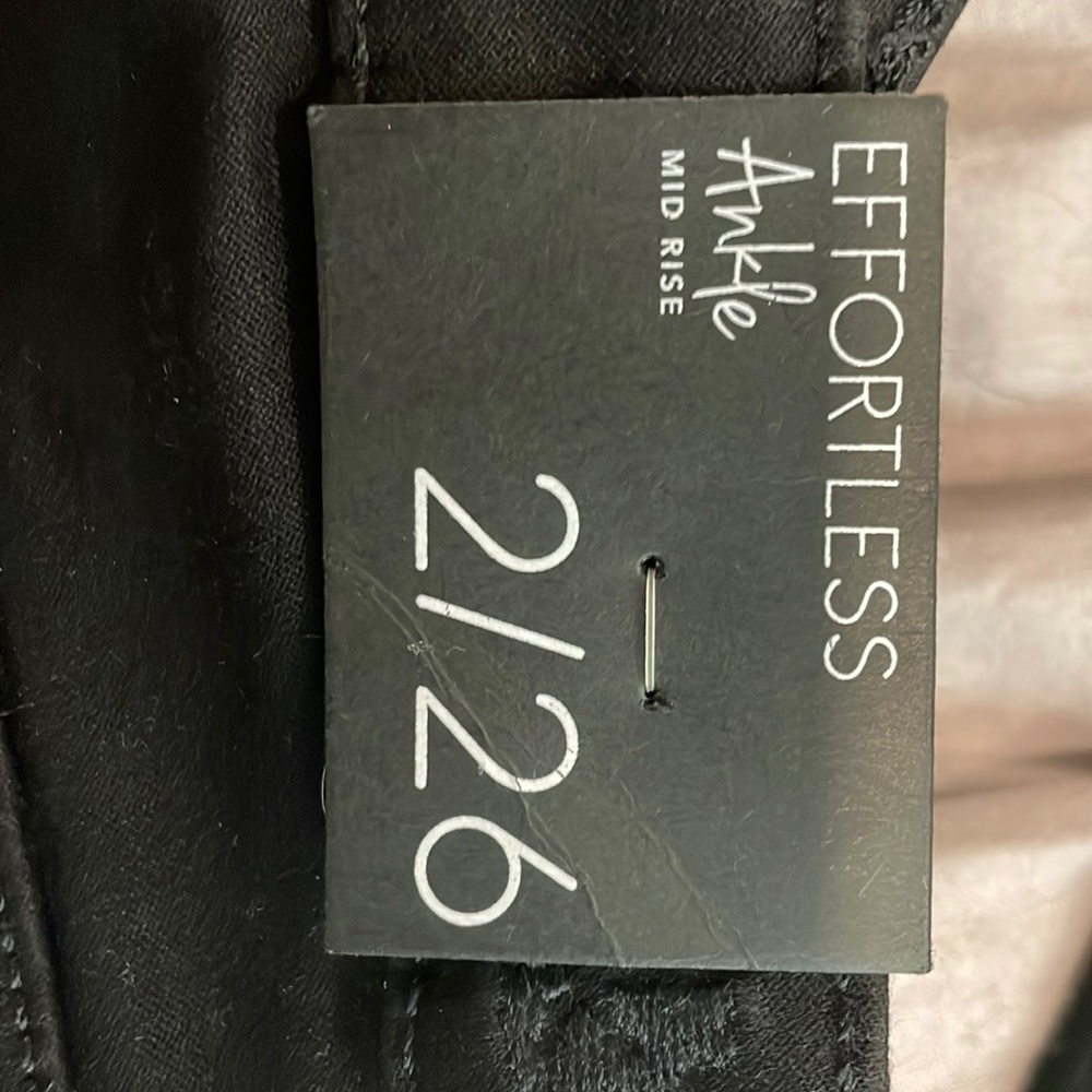 NWT Kensie black ankle jeggings